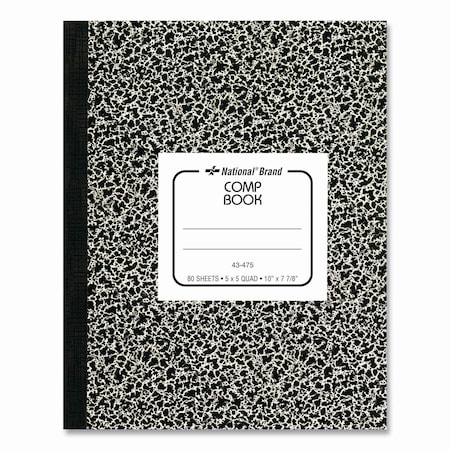 National 7.88 x 10" Composition Book, College/Margin Rule 43475